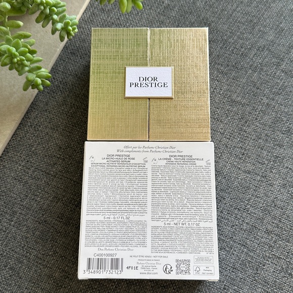 NEW Dior Prestige Serum+Cream VIP Skincare Mini Gift Set - Picture 7 of 9